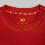 Maroon HW Crew Neck Tee