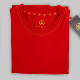 Red HW Crew Neck Tee