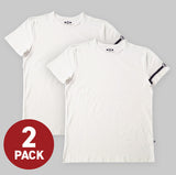 White Fitted Tee (2-Pack)